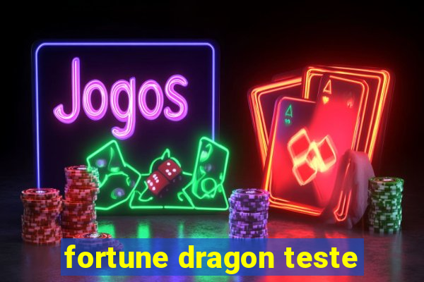 fortune dragon teste